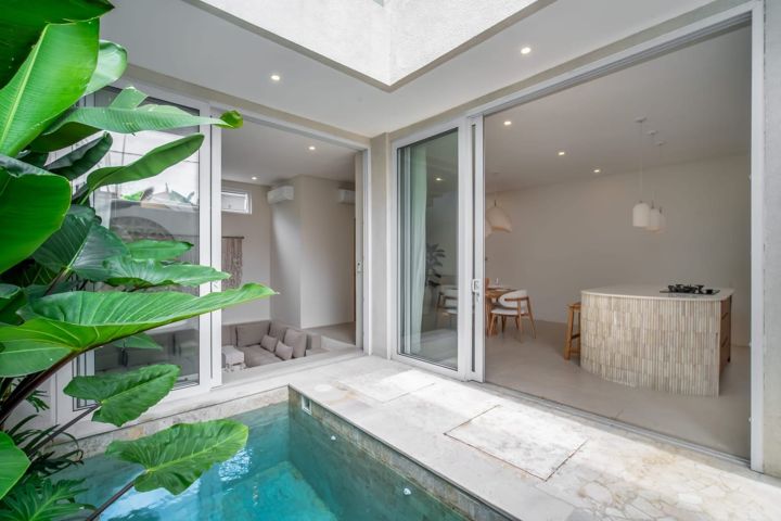 Matching 2 bed rooftop pool villas in Canggu