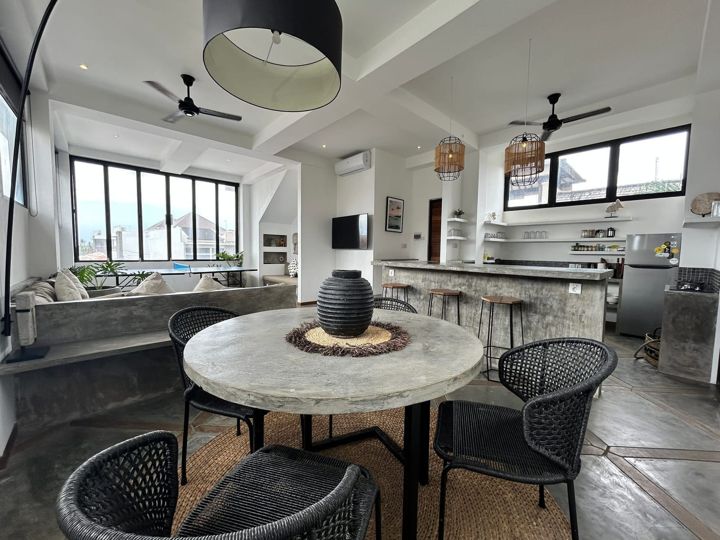 Ocean view 2 bed apartment in Canggu